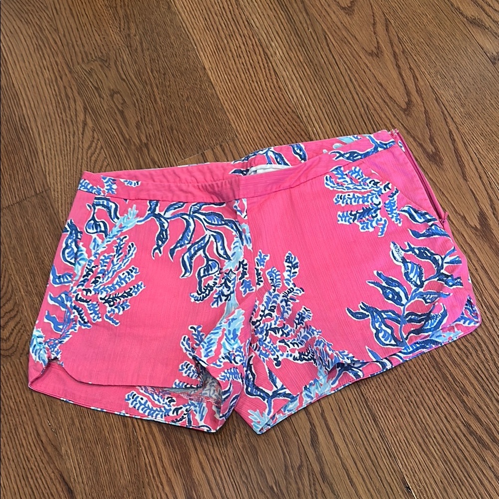 Lilly Pulitzer Pink Floral Women's Shorts